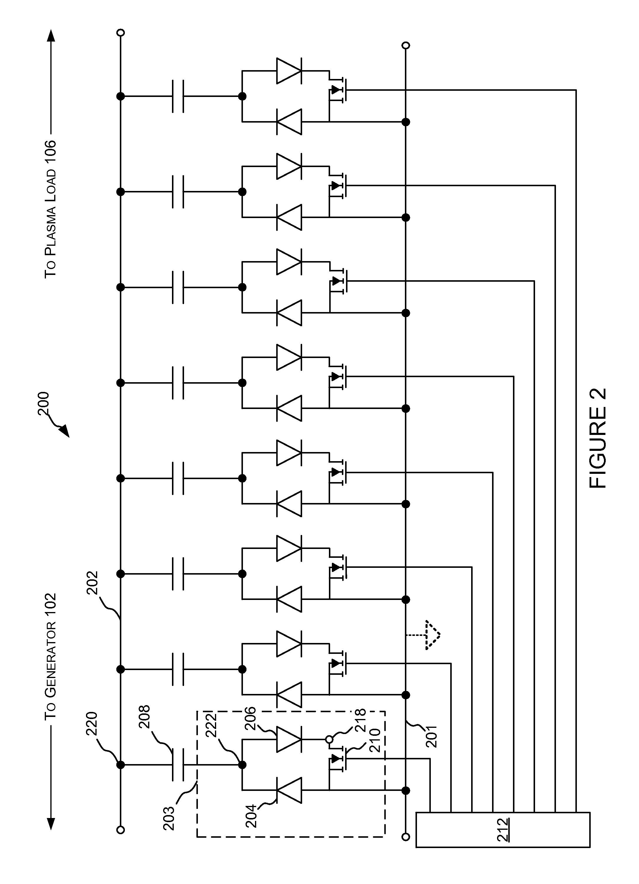 High frequency solid state switching for impedance matching