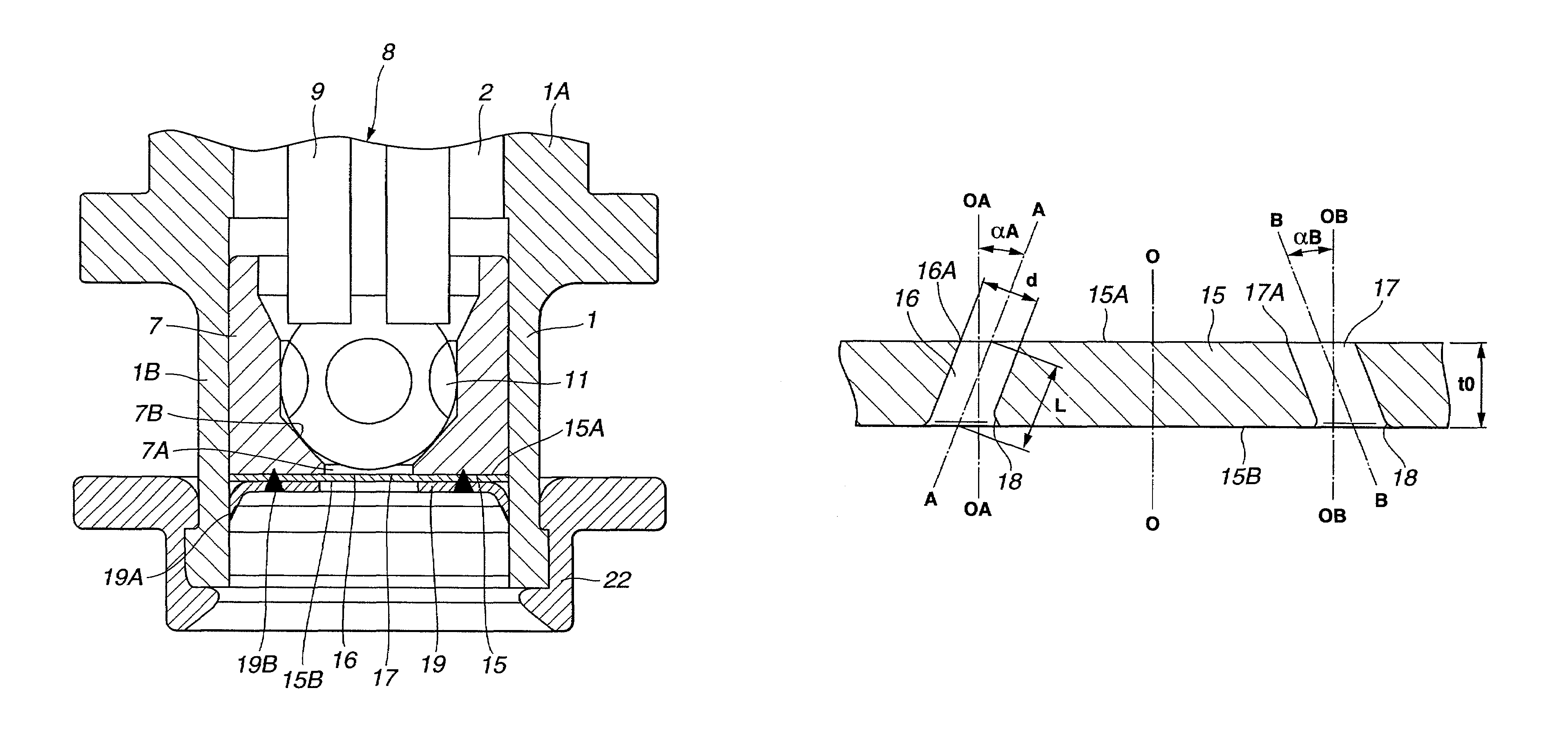 Engine fuel injection valve and manufacturing method for nozzle plate used for the same injection valve