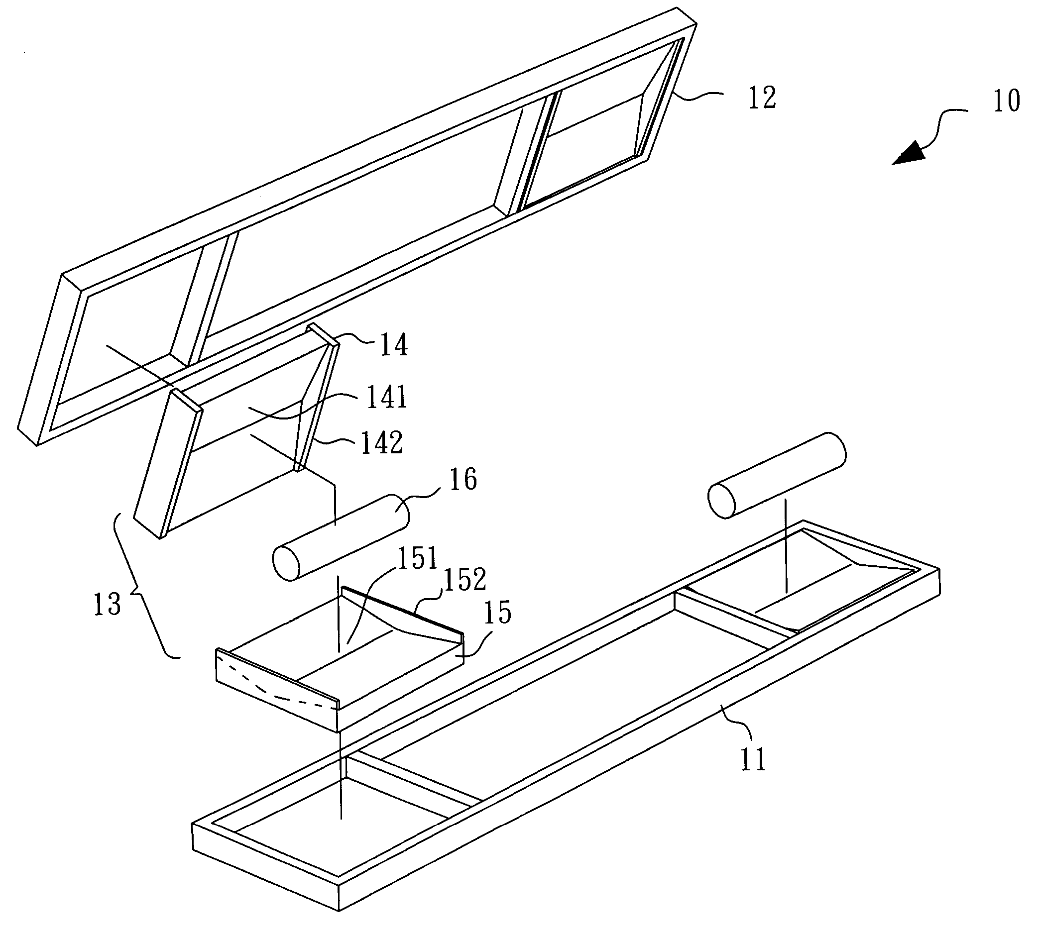 Aseismatic support platform