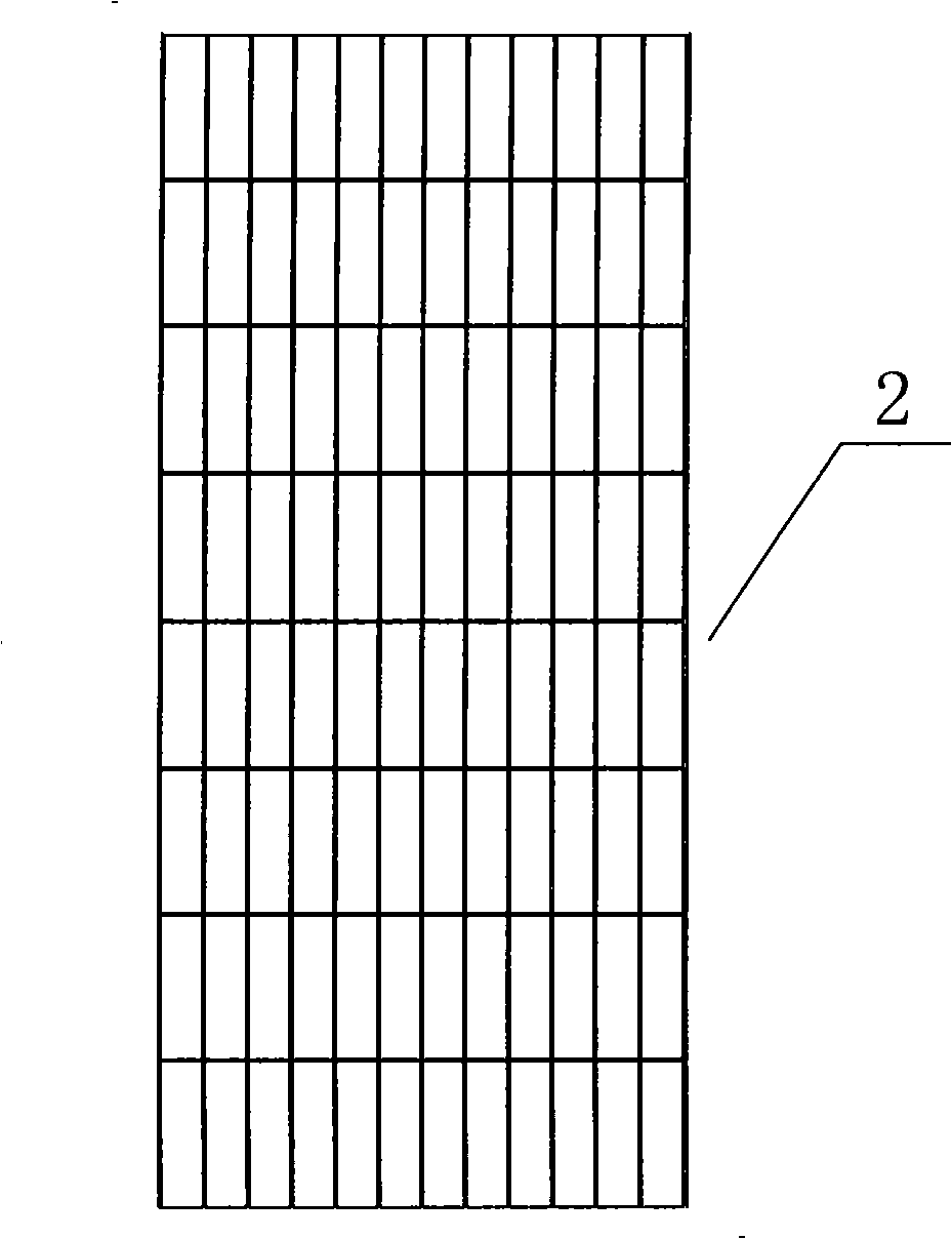 Combined electrolytic cathode plate