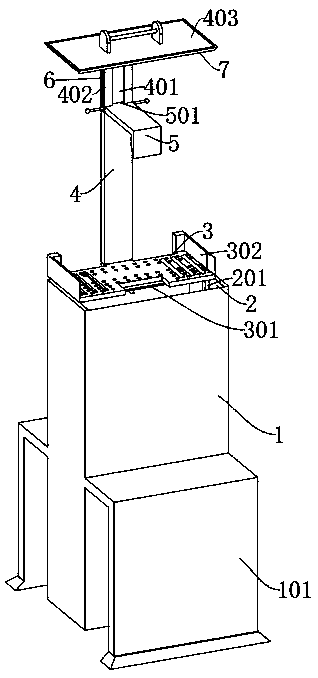 Automatic detection device for electrical automation equipment