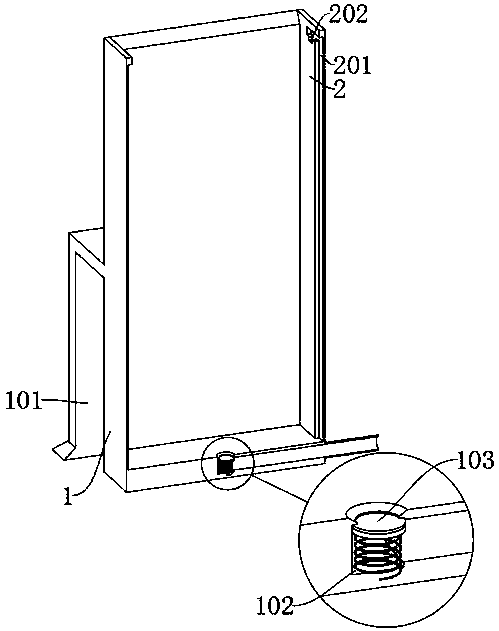 Automatic detection device for electrical automation equipment