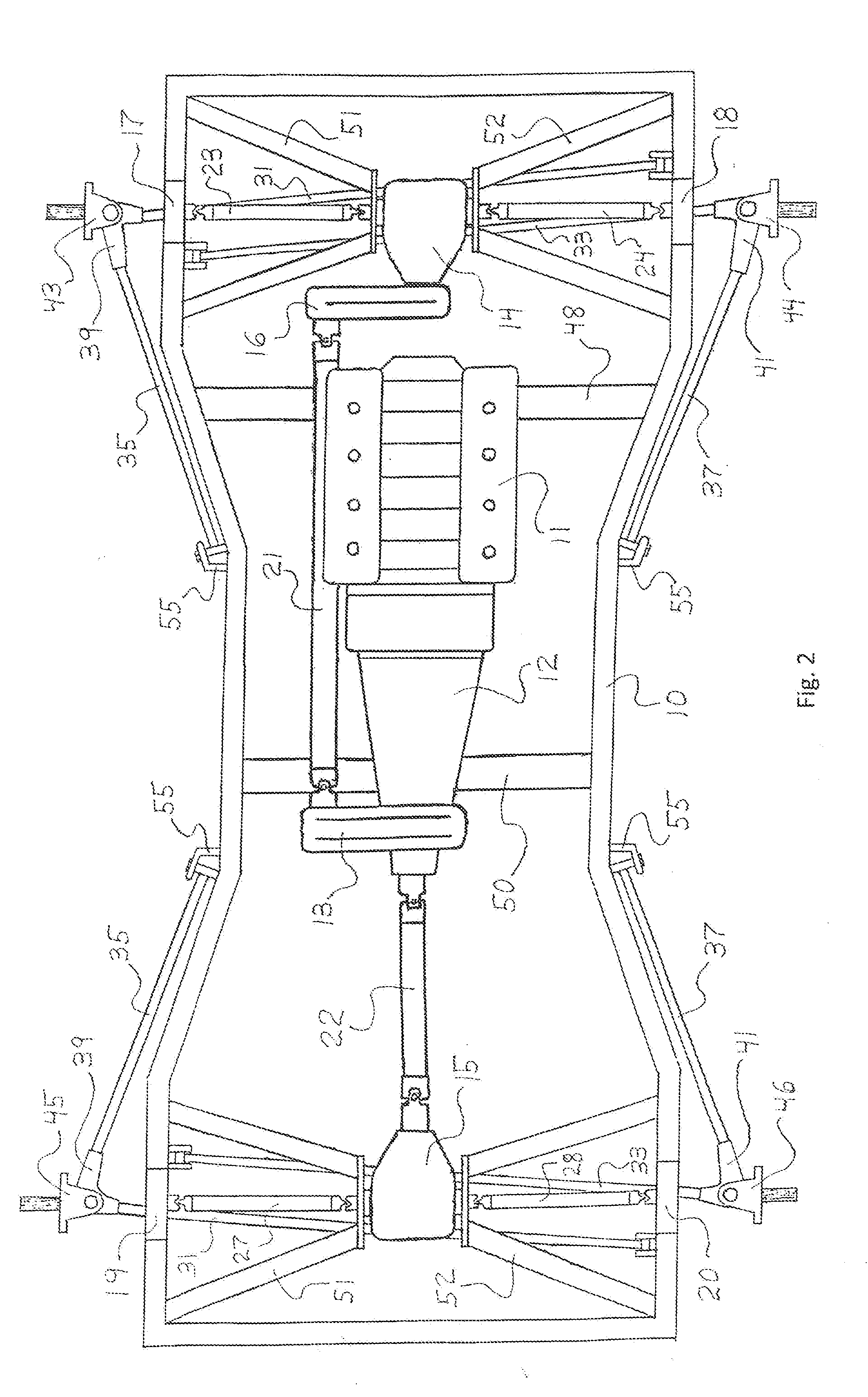 Drivetrain For Independent Suspension System