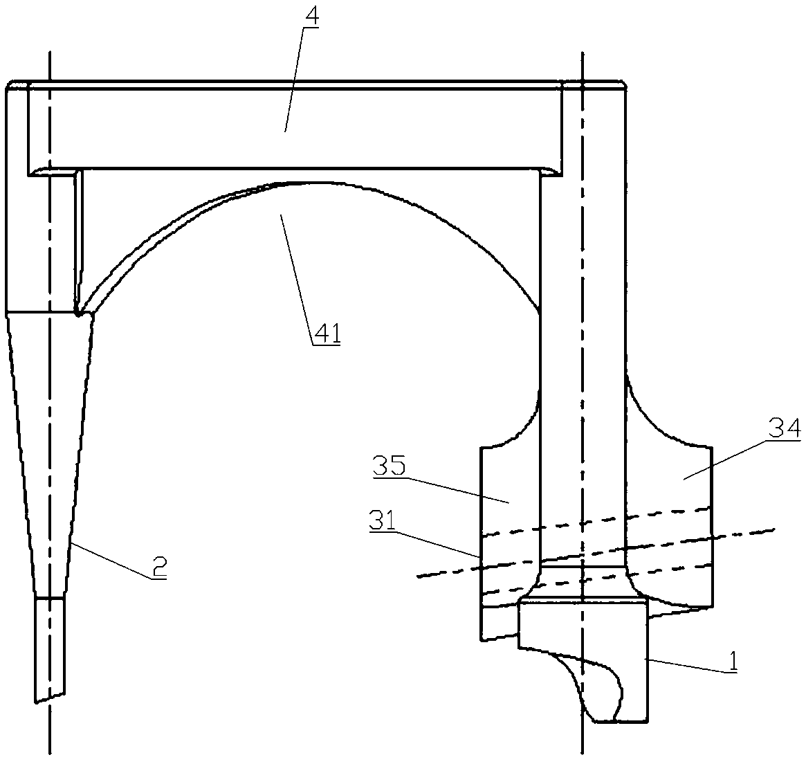 Personalized acetabular-bone posterior-column screw-setting drill die prepared through 3D printing and preparation method thereof