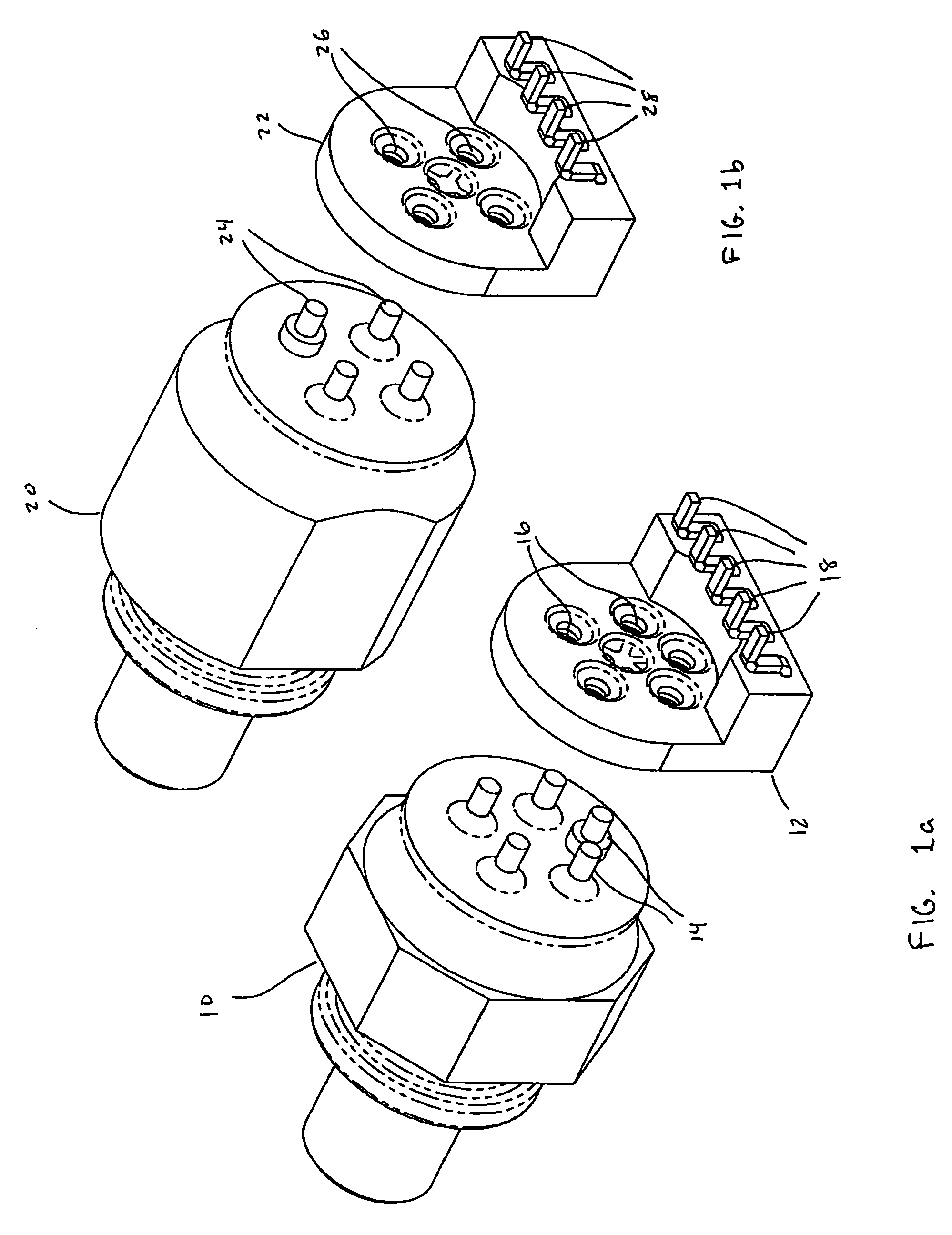 Methods for manufacturing optical modules using lead frame connectors