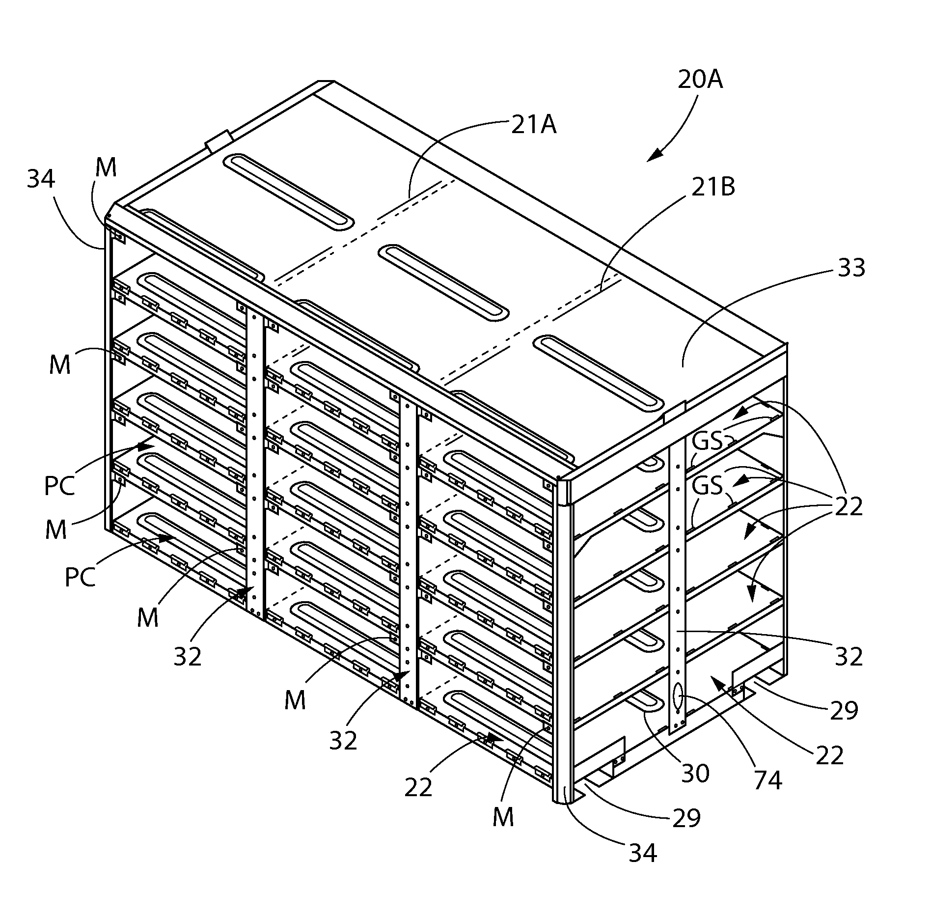 Reduced weight live poultry hauling system