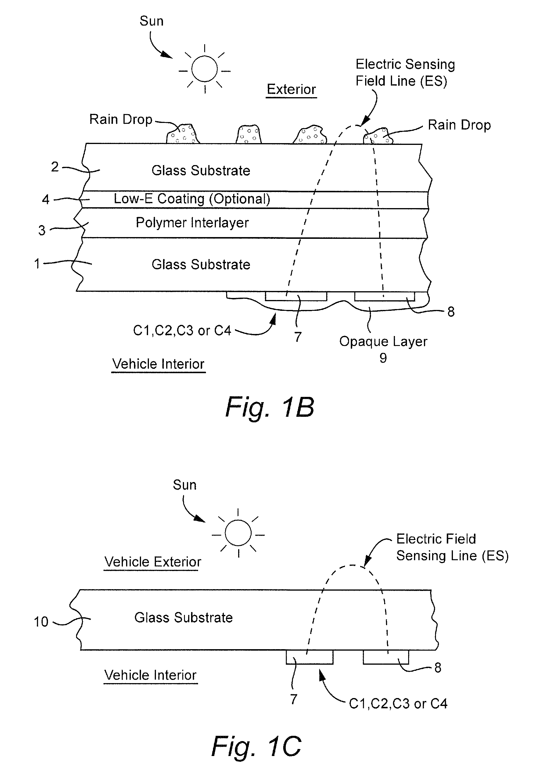 Moisture sensor and/or defogger with Bayesian improvements, and related methods