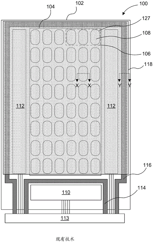 Active matrix display panel with ground tie lines