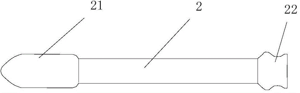 Auxiliary incision-free anus cannula device