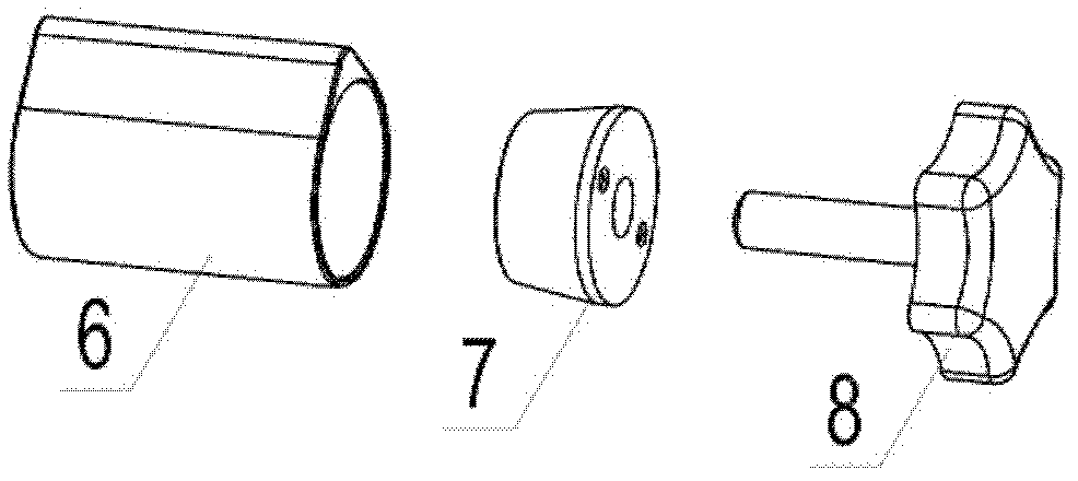 Screen adjusting device capable of inclining at any angle