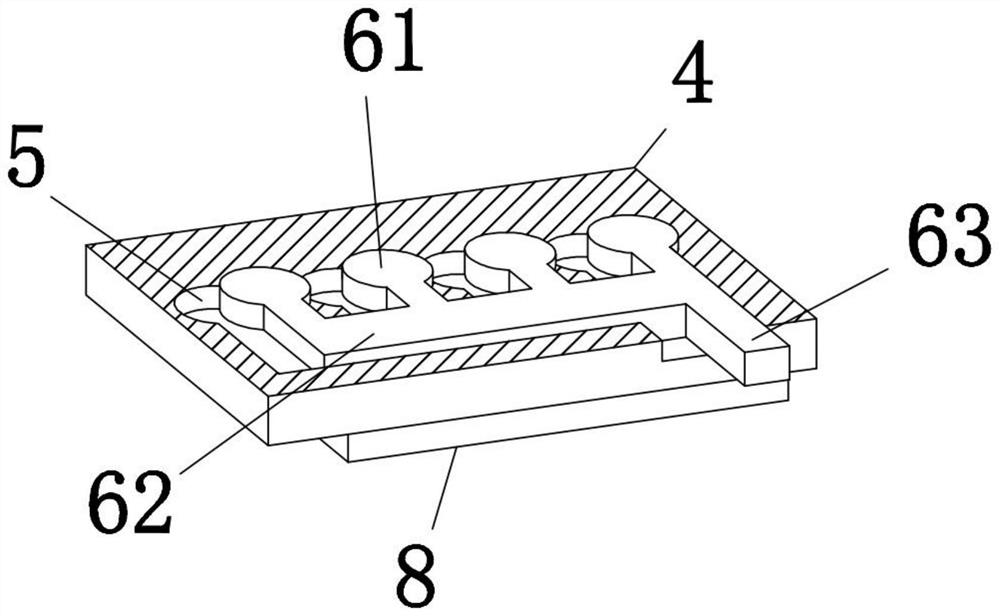 Clinical laboratory test tube storage device with an anti-collision function