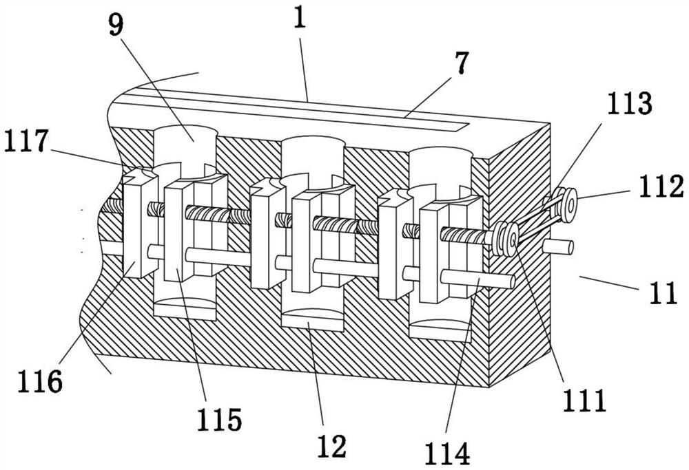 Clinical laboratory test tube storage device with an anti-collision function