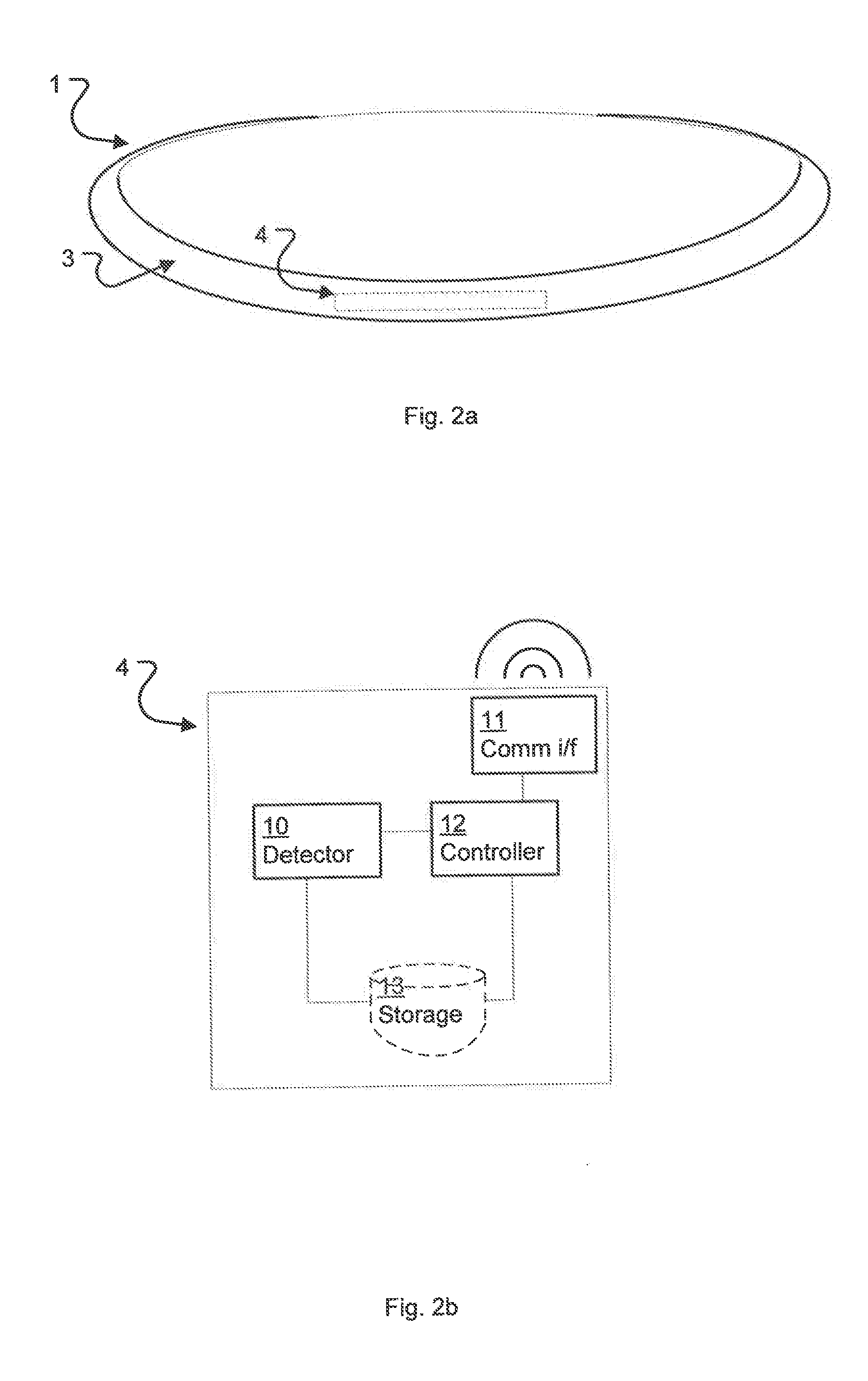 Wearable device and a method for storing credentials associated with an electronic device in said wearable device