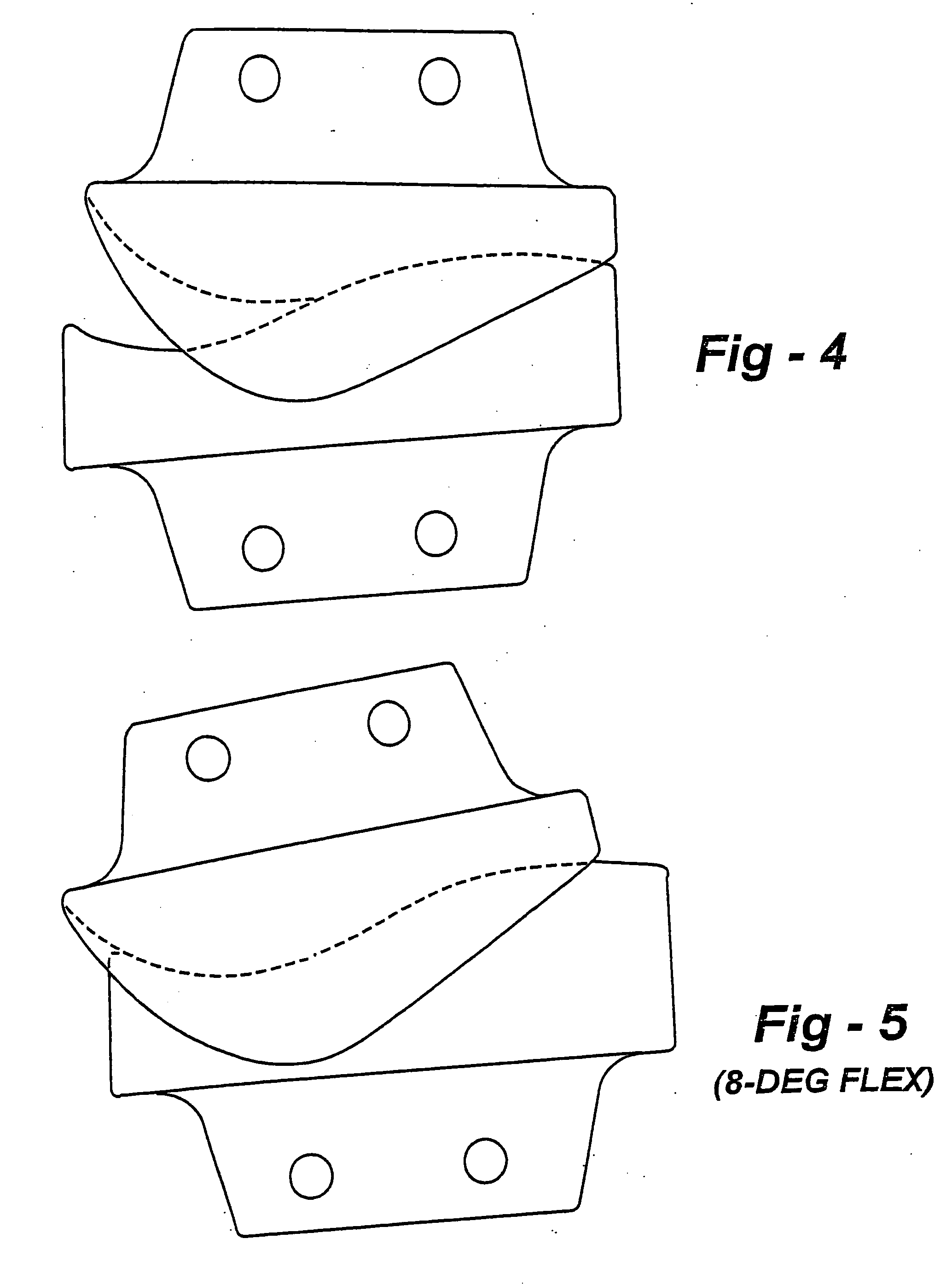 Artificial disc replacements with natural kinematics