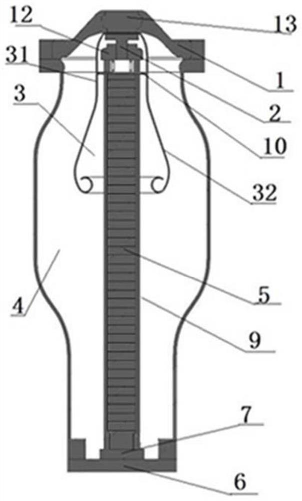 A kind of metal oxide arrester for gis