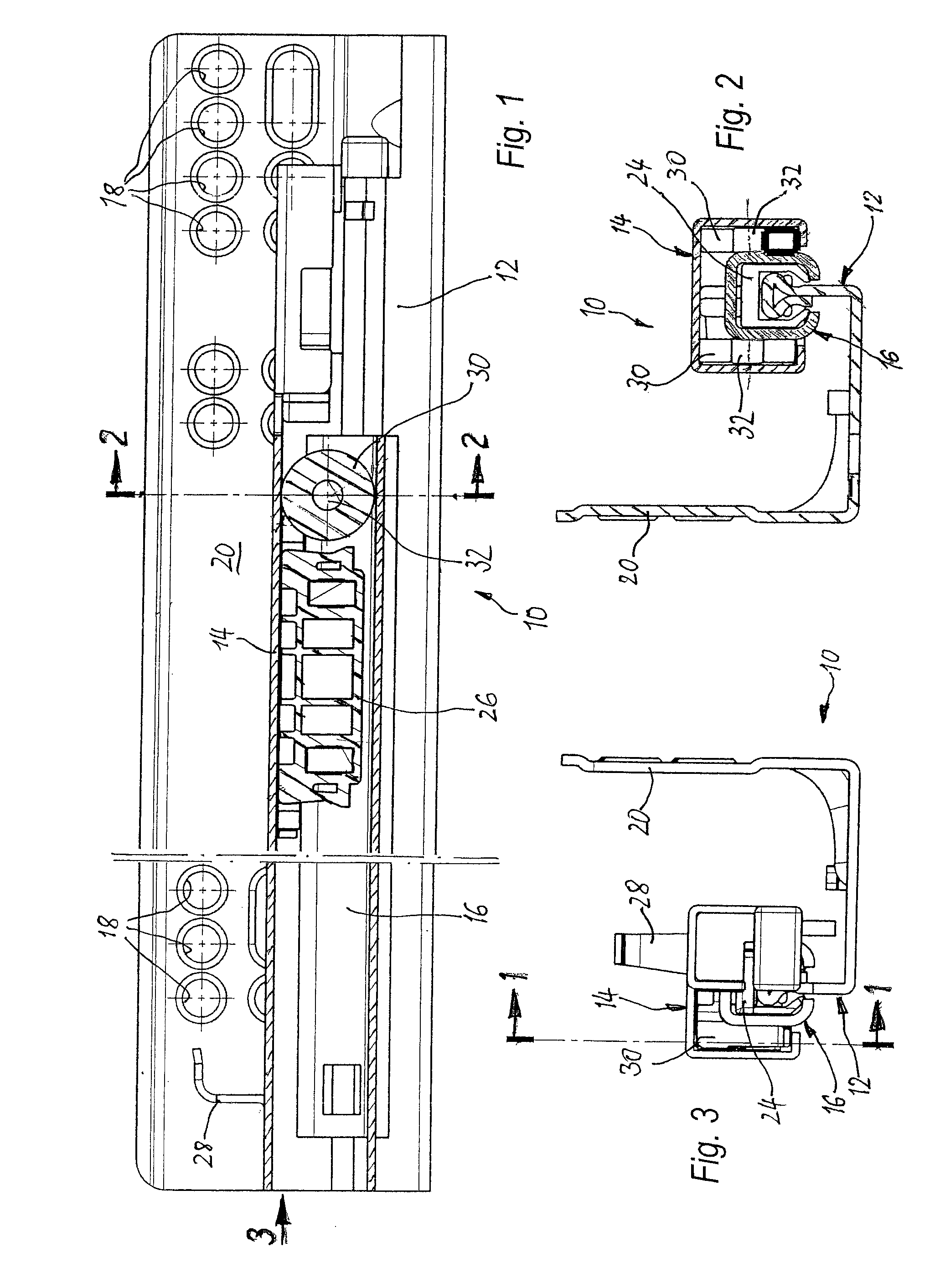 Telescopic guide for drawers and similar furniture components extendable from a body of furniture