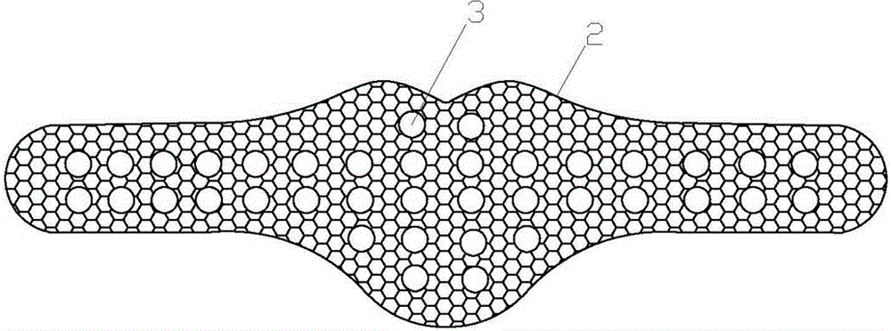 Gel magnetic health care neck nursing device and manufacturing method thereof