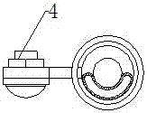 Water and electricity separation structure of argon arc welding torch water cooling system