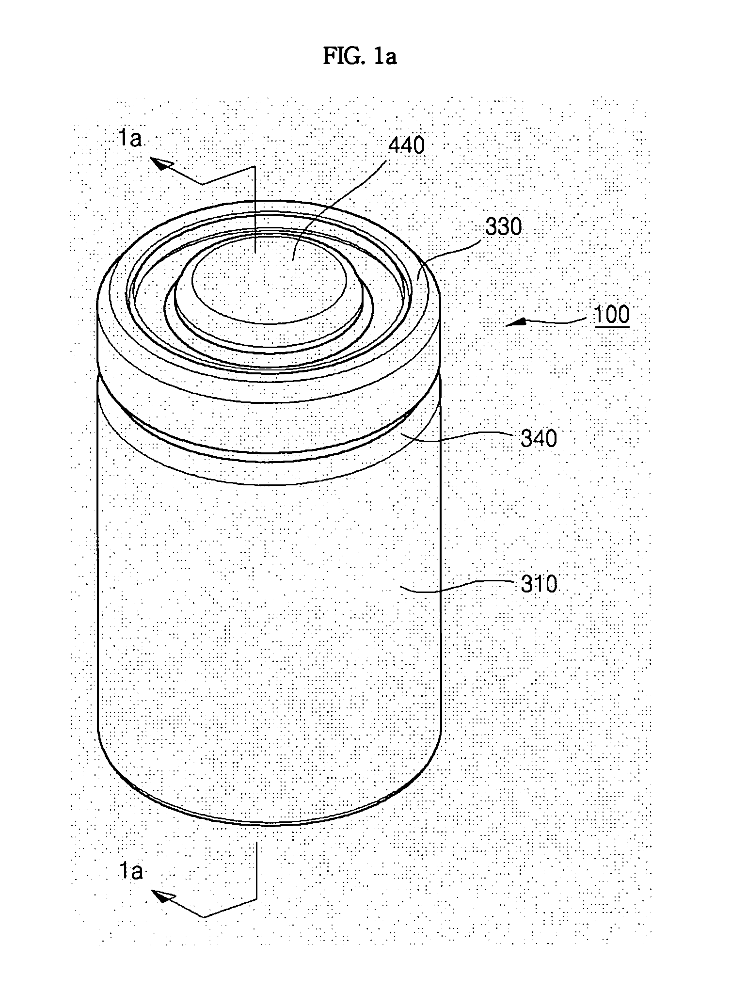 Cylindrical lithium rechargeable battery and method for fabricating the same