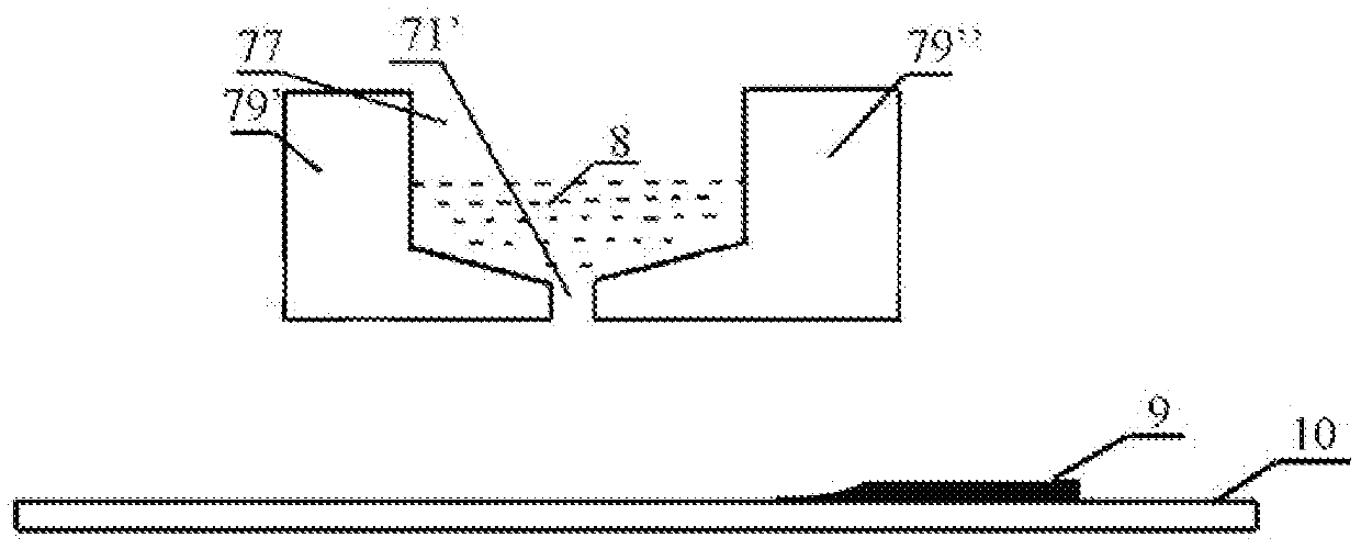 Iron-based nanocrystalline alloy ultra-thin broadband and its manufacturing method