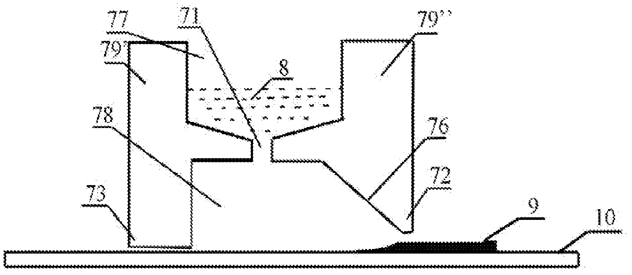 Iron-based nanocrystalline alloy ultra-thin broadband and its manufacturing method