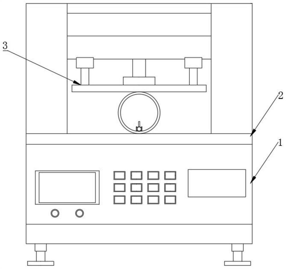 Industrial paper tube strength automatic analysis control system and repairing method