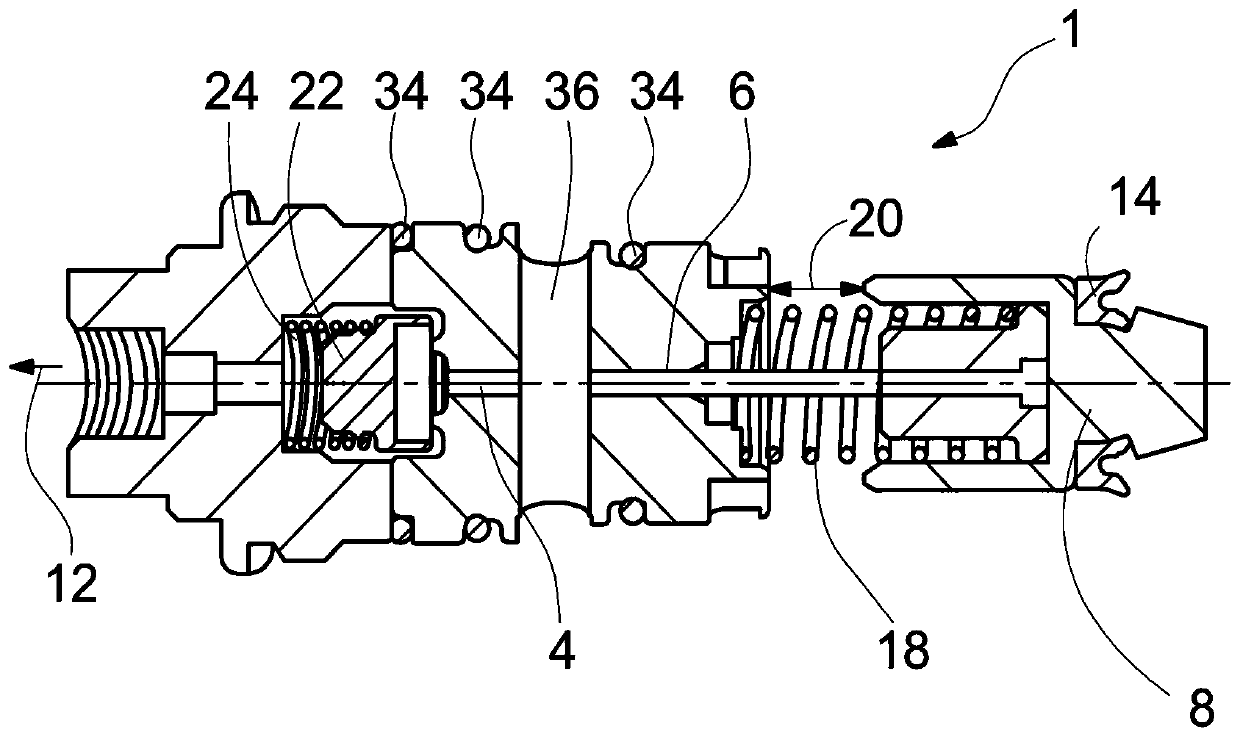 Jet type oil injector