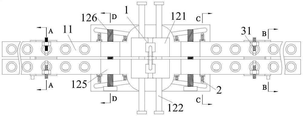 A hoisting device for prefabricated I-beams in house construction