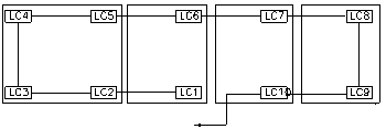 A steel structure concrete truck scale and its installation method