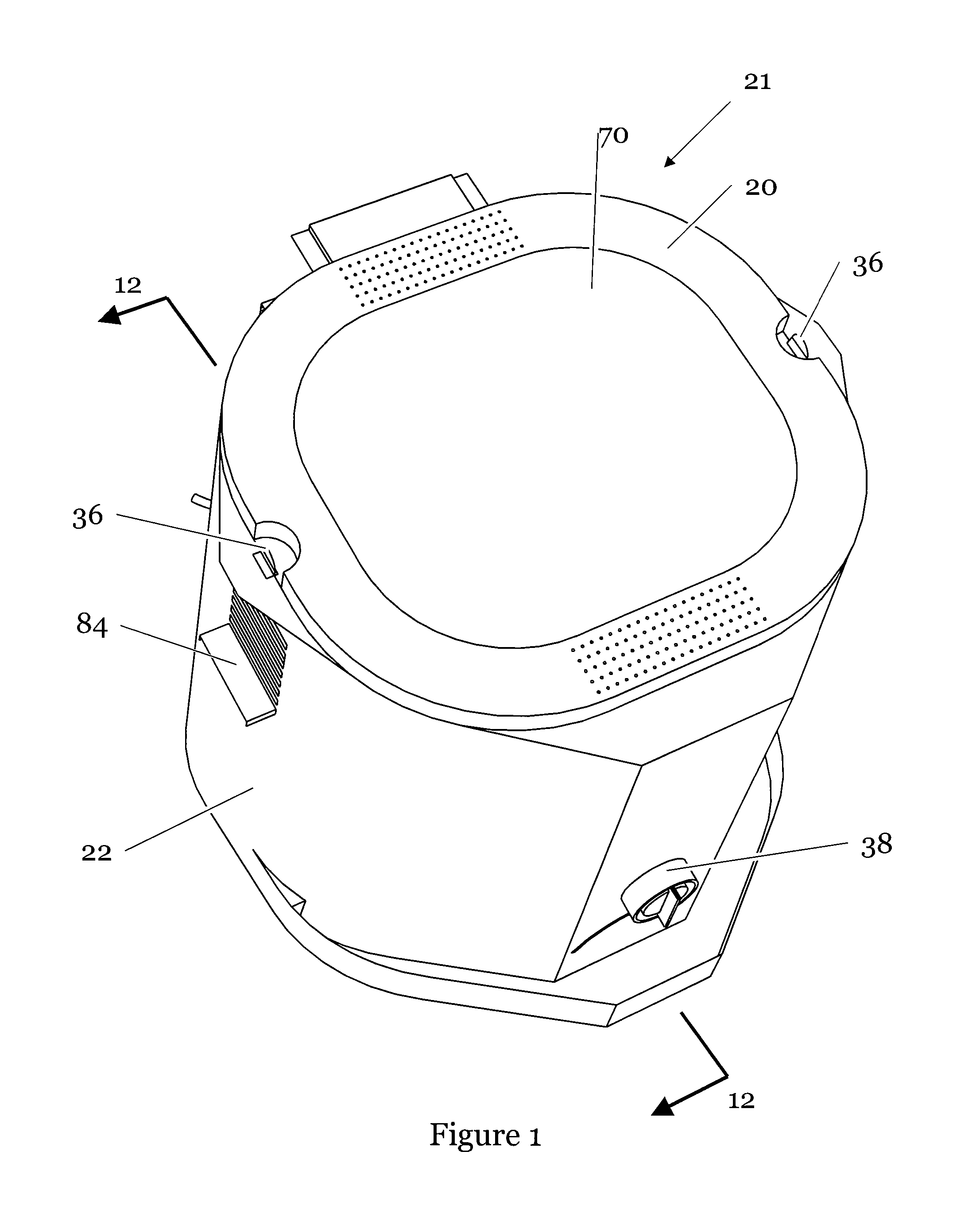 Cooking device to deep fat fry foods