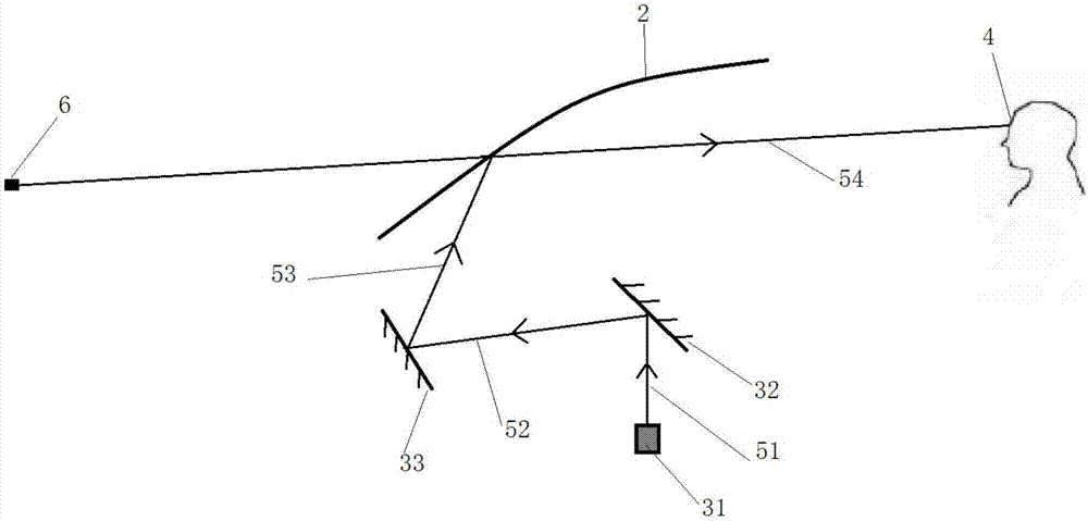 Vehicle-mounted head-up display system having error correction function