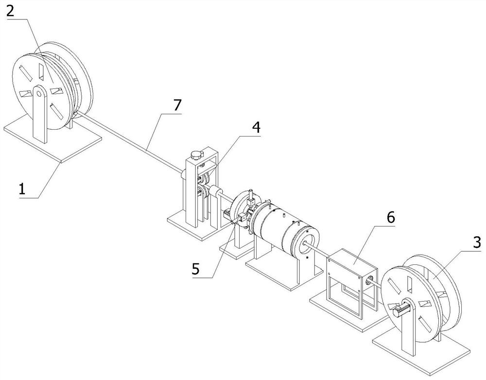 Intelligent cable spraying production line