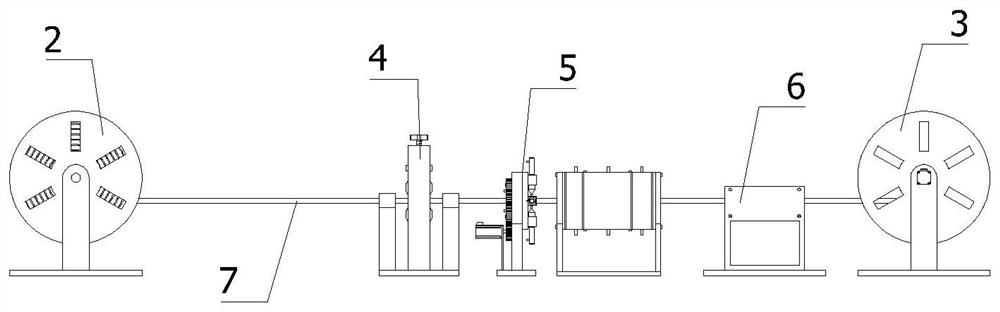 Intelligent cable spraying production line