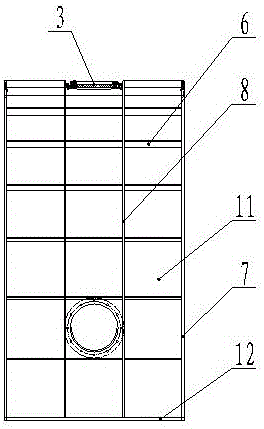 The steel structure experiment section of the large-scale blast wave simulation device