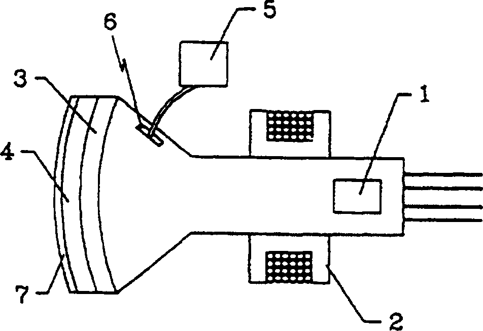 Video display appliance including device for eliminating radiation wave