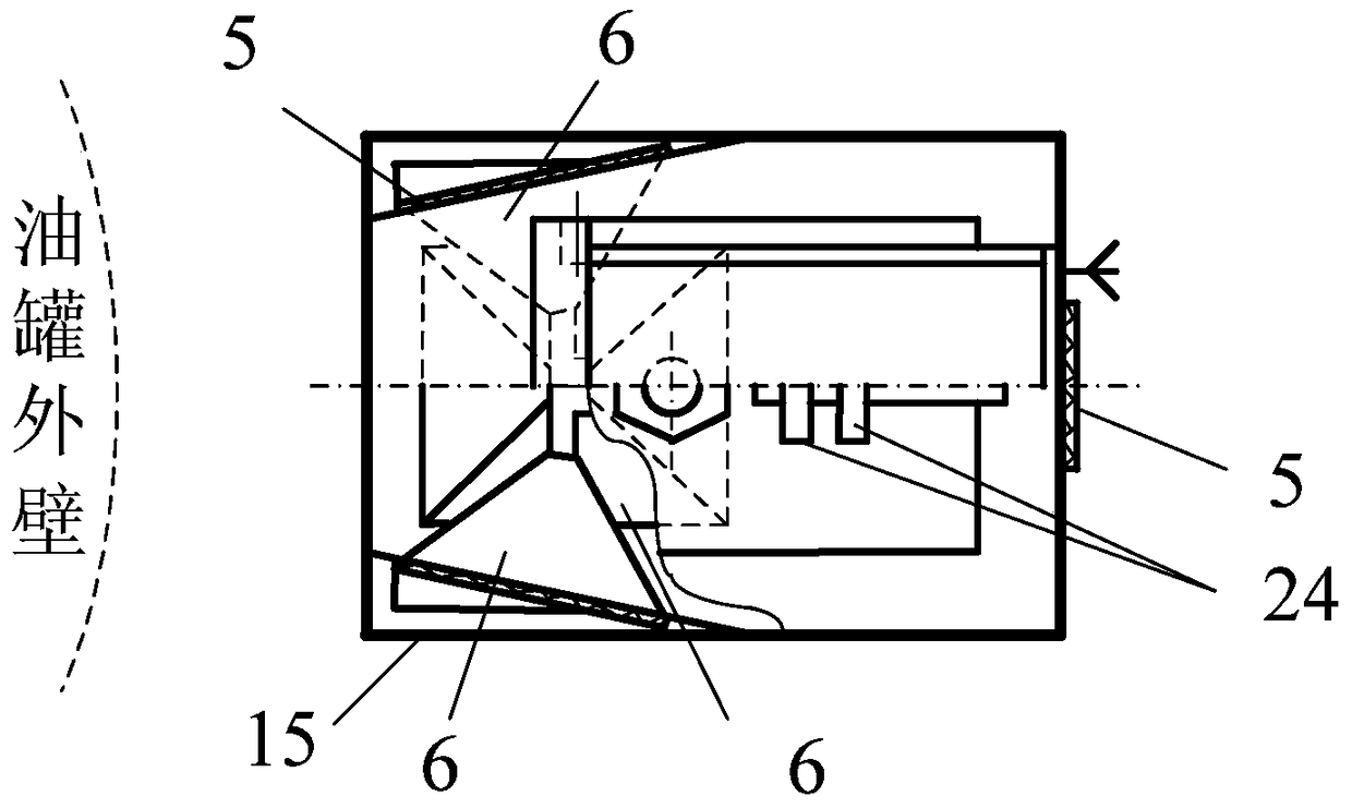 A device, system and method for monitoring oil depot fuel leakage based on wireless sensing