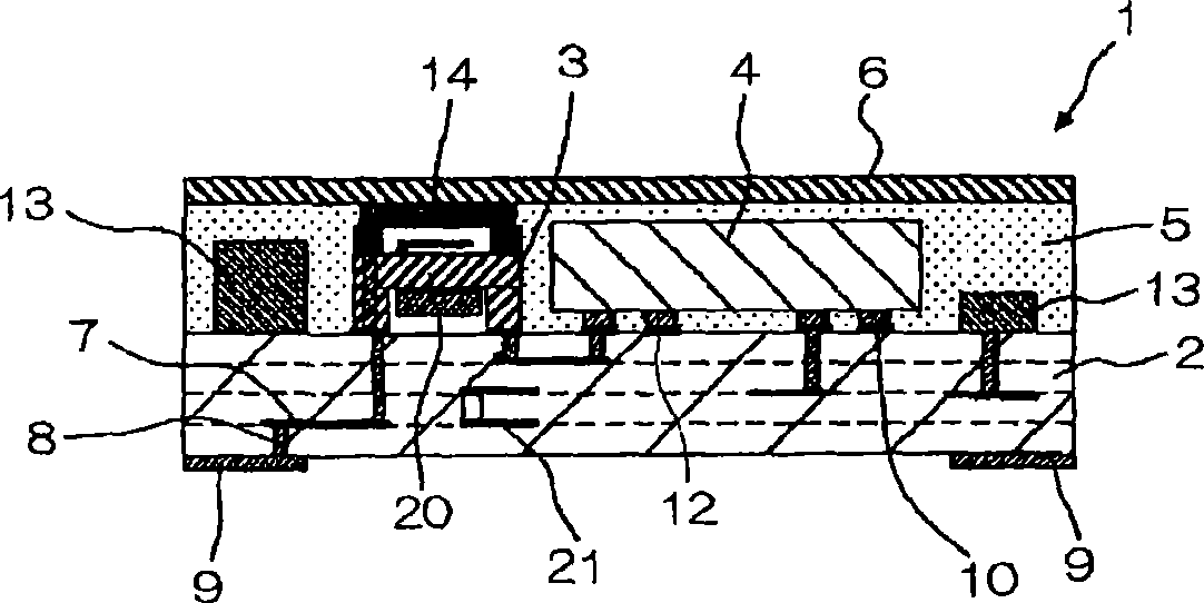 Circuit module, wireless communication apparatus and circuit module manufacturing method