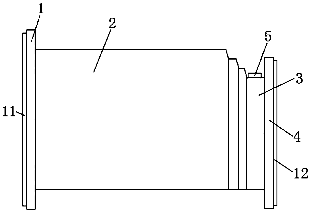 Guide rail protective cover for machine tool with efficient chip cleaning function