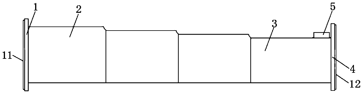 Guide rail protective cover for machine tool with efficient chip cleaning function