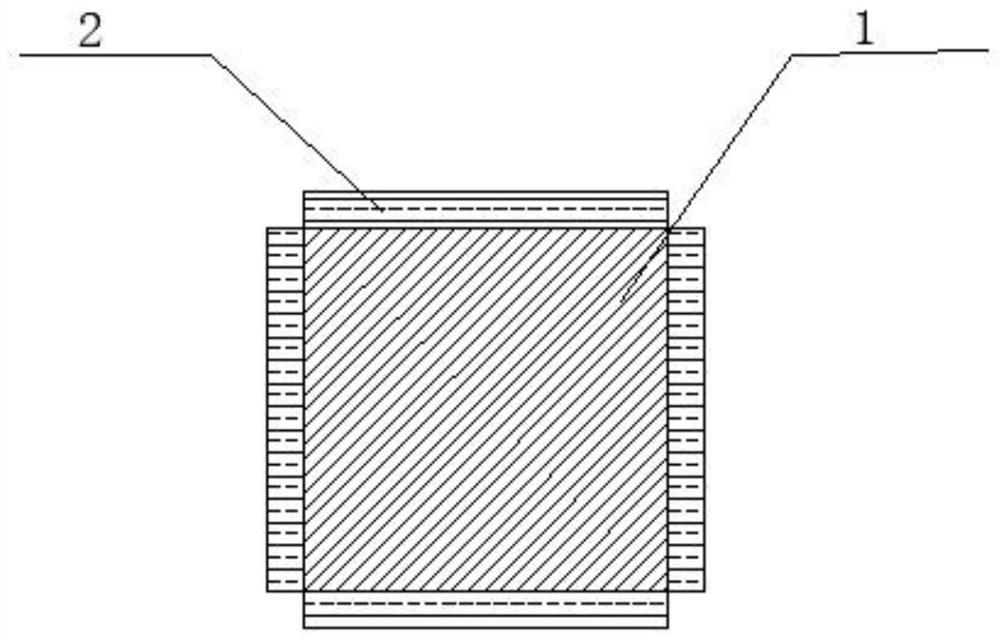 A folding and unfolding inflatable anti-collision connecting bridge