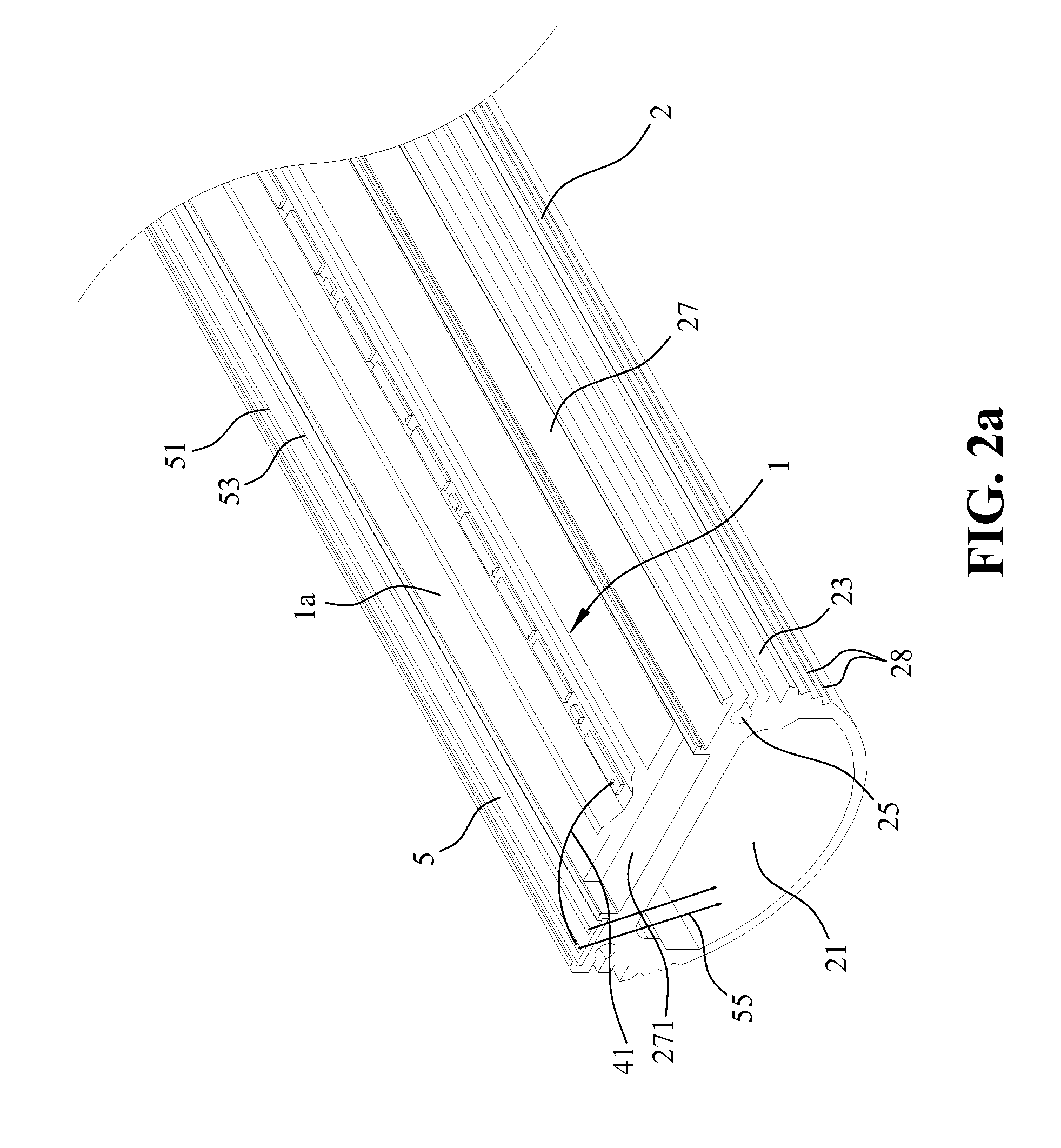 LED light tube of module type