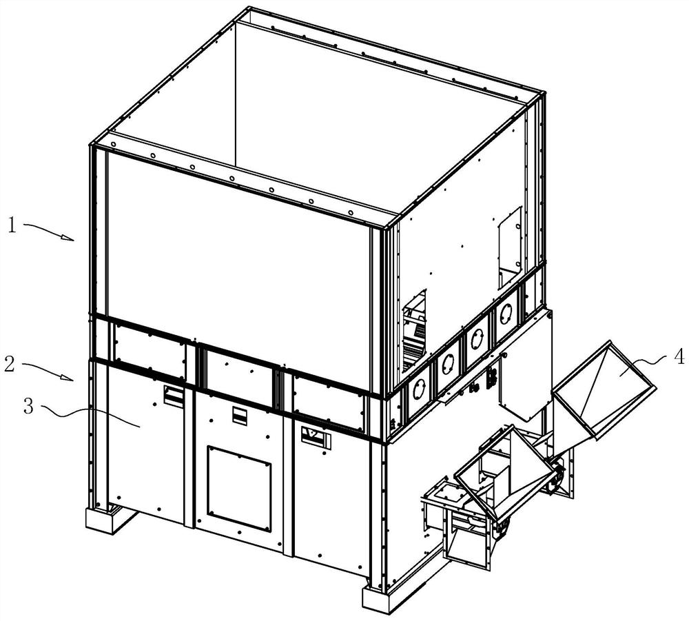 Grain circulating intelligent drying machine