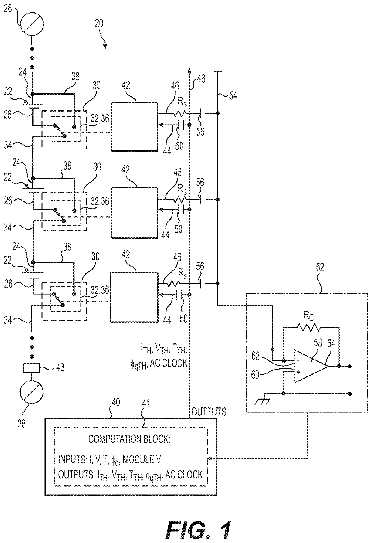 Cell balancing with local sensing and switching