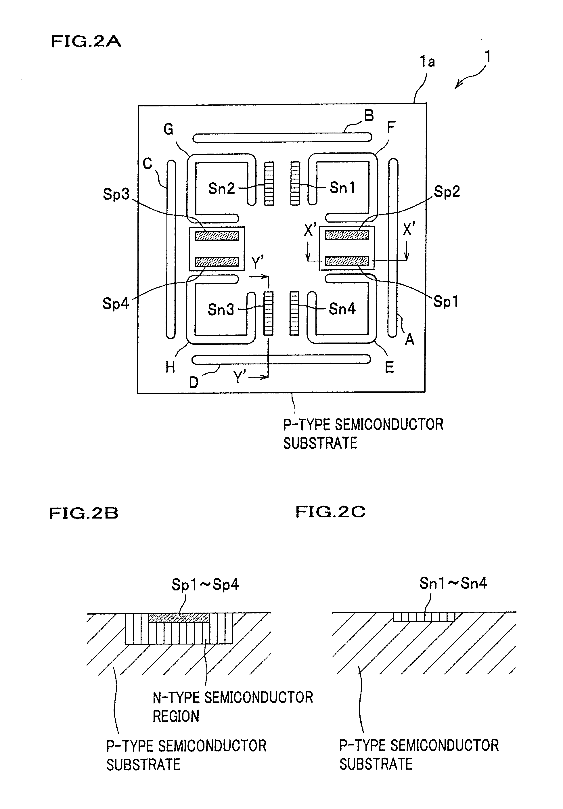 Multi-axis force sensor and acceleration sensor