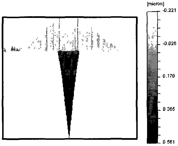 Method for observing and measuring interfacial fracture toughness of fragile film on hard substrate