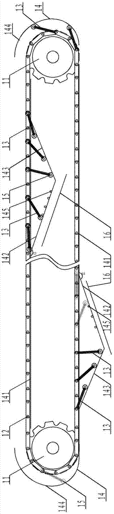 Horizontal type coal briquette drying machine