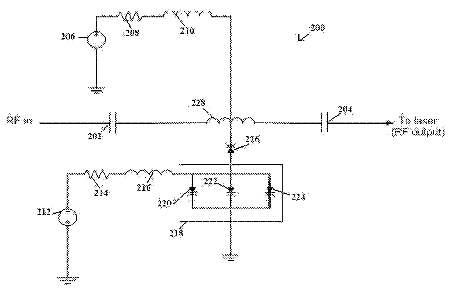 Dispersion Compensating Varactor Circuit