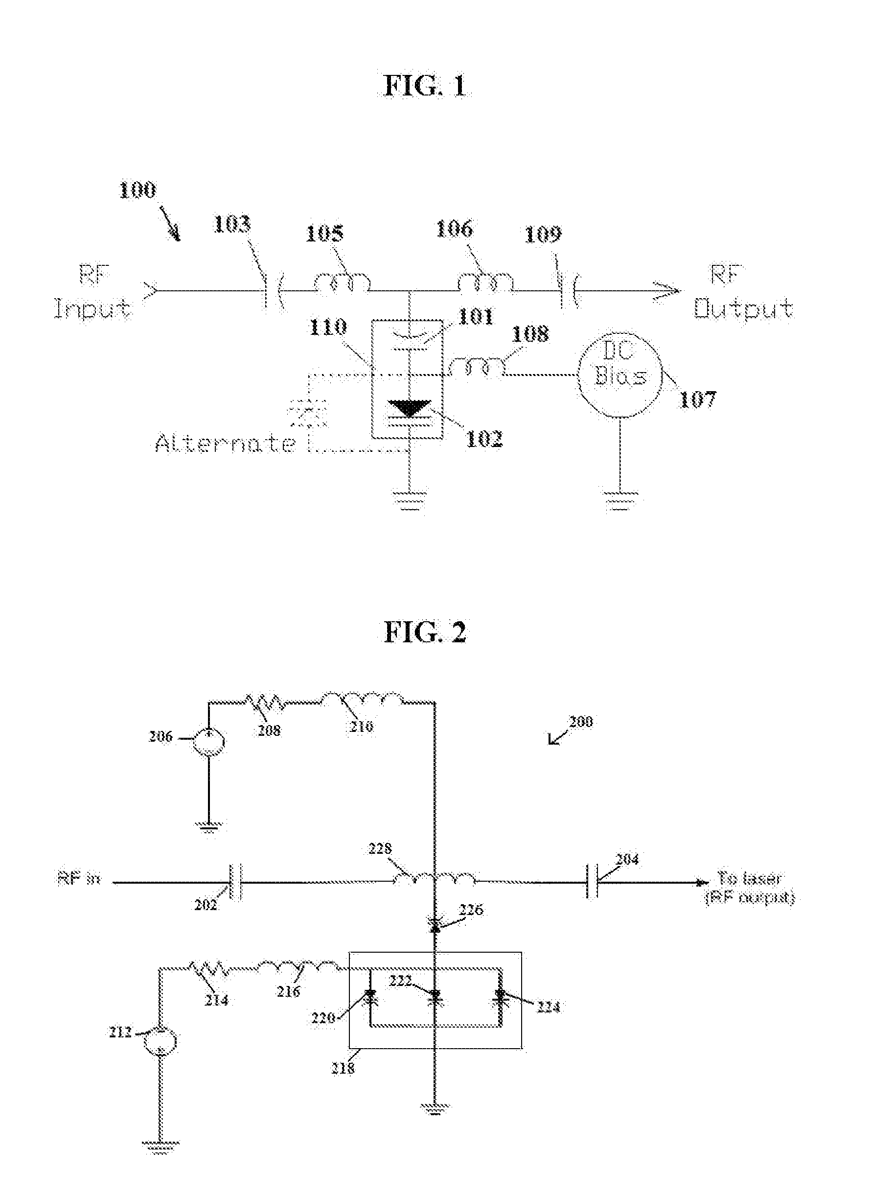 Dispersion Compensating Varactor Circuit