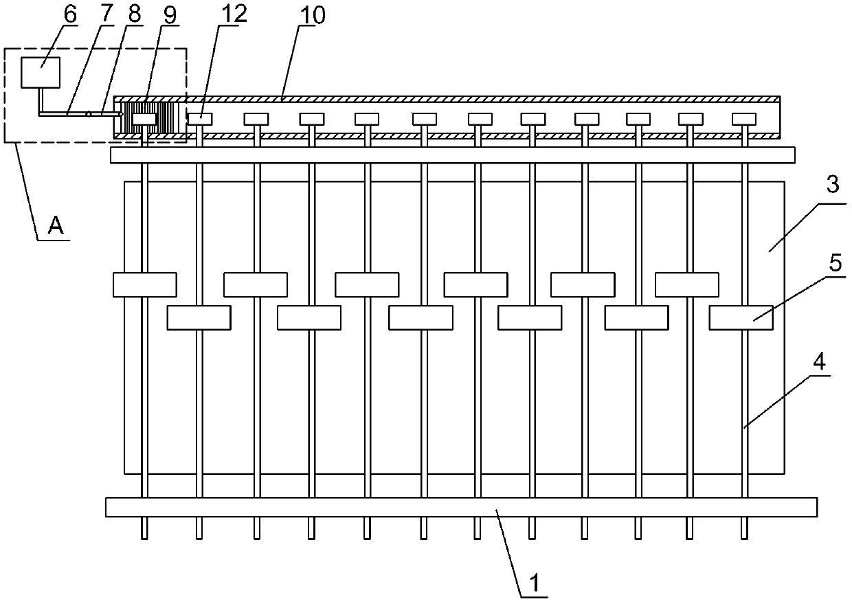 Plate feeding device