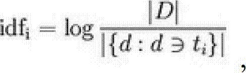 Text-subject-model-based data processing method for commodity classification